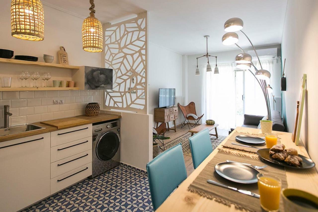 Boho Chic Apartment, Agia Sofia District #Feelslikehome Thessaloniki Exterior photo